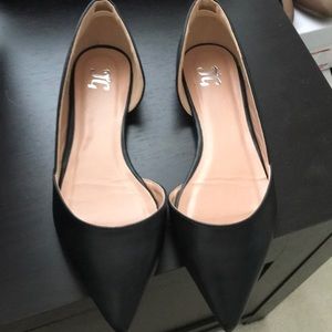 Half D’orsay flats black